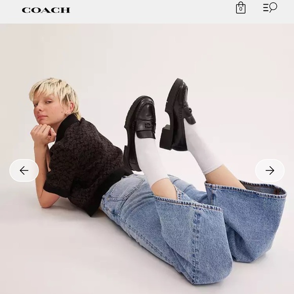 Coach Leah Loafer - Black - 7B - Worn only a few times - Picture 5 of 6